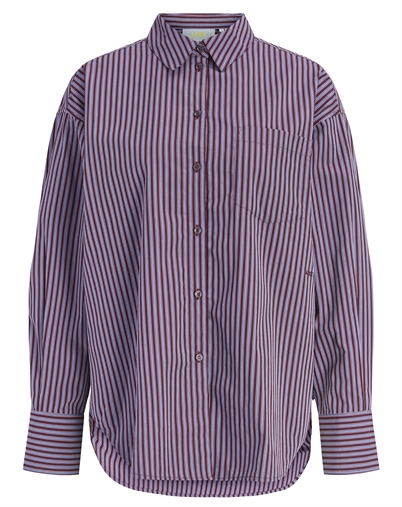 JJXX - JXJamie Relaxed Poplin Hemd - Winetasting
